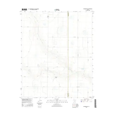 2016 Map of Wildorado SW, 2016 Print