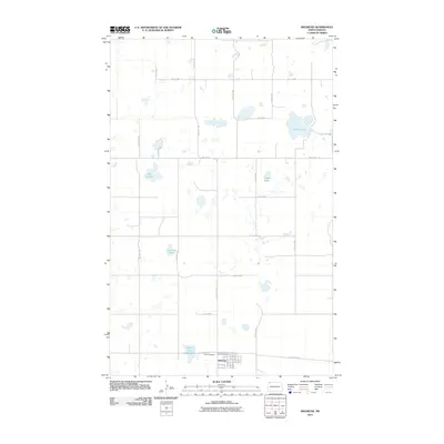 2011 Map of Wildrose, 2011 Print