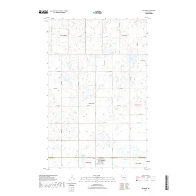 2017 Map of Wildrose, 2017 Print