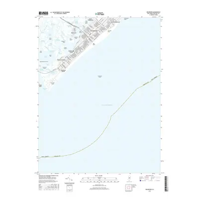 2016 Map of Wildwood, 2016 Print