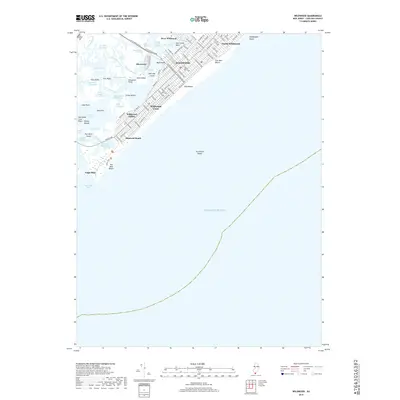 2019 Map of Wildwood, 2019 Print