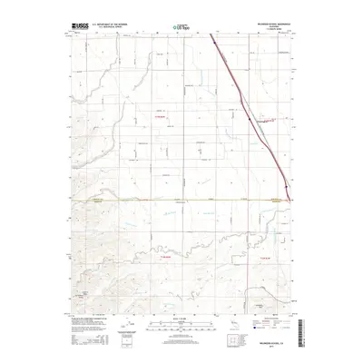 2015 Map of Wildwood School, 2015 Print