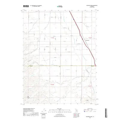 2018 Map of Wildwood School, 2018 Print