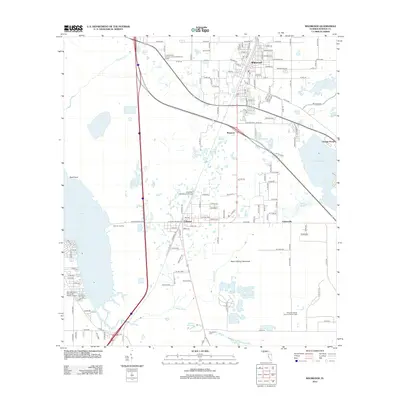2012 Map of Wildwood, 2012 Print