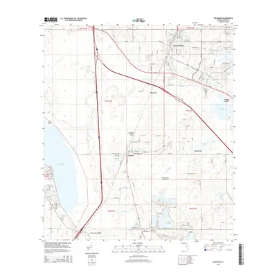2015 Map of Wildwood, 2015 Print