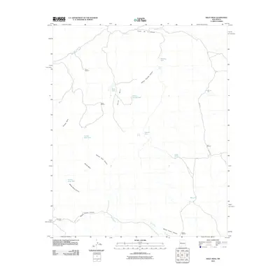 2010 Map of Wiley Mesa, 2010 Print