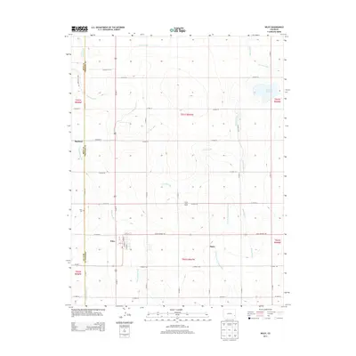 2013 Map of Wiley, 2013 Print