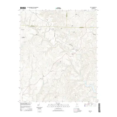 2014 Map of Wiley, 2014 Print