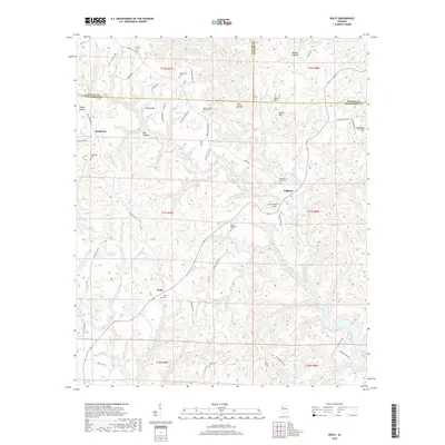 2018 Map of Wiley, 2018 Print