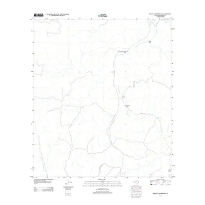 2012 Map of Wiley Waterhole, 2012 Print