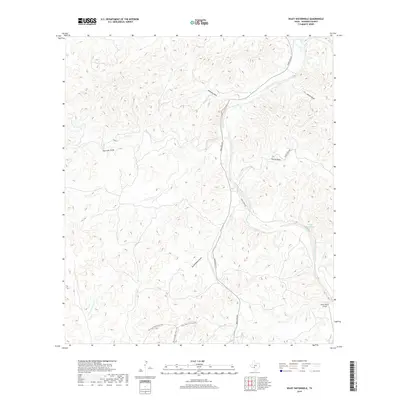 2019 Map of Wiley Waterhole, 2019 Print