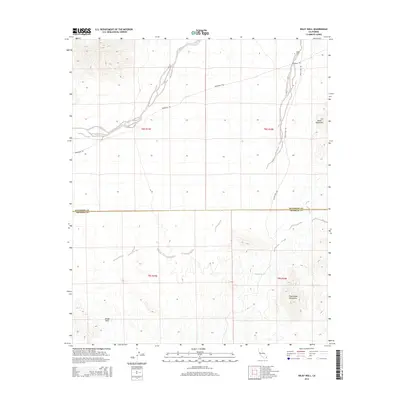 2015 Map of Wiley Well, 2015 Print