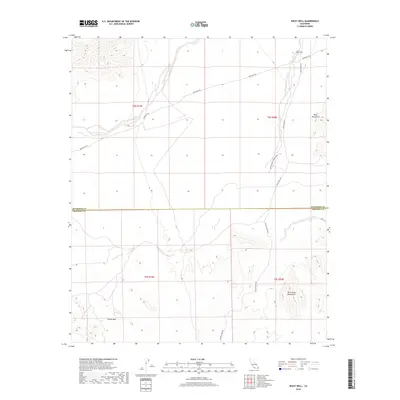 2018 Map of Wiley Well, 2018 Print