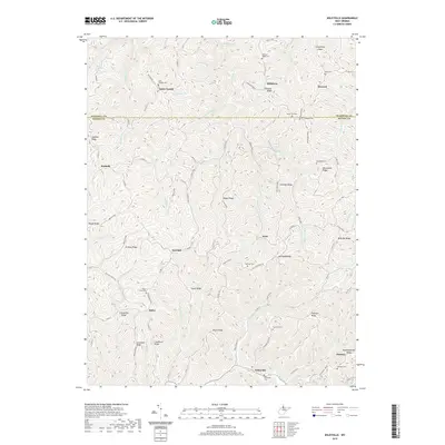2019 Map of Wileyville, 2019 Print