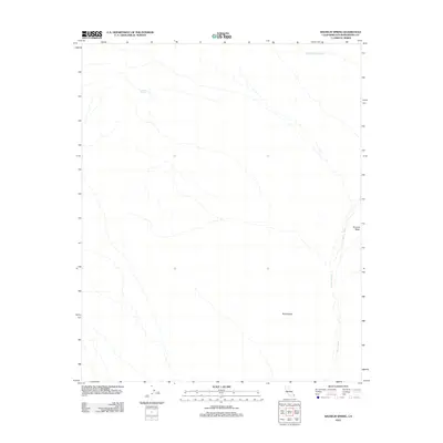 2012 Map of Wilhelm Spring, 2012 Print