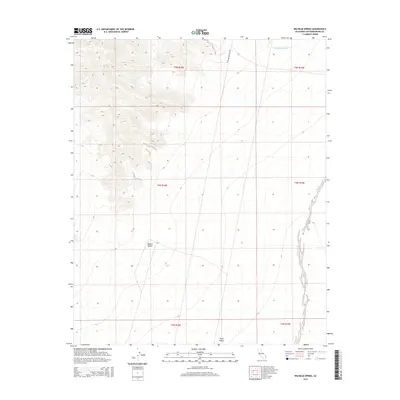 2015 Map of Wilhelm Spring, 2015 Print