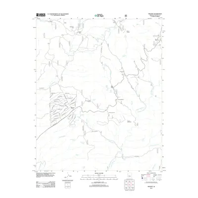 2012 Map of Wilhoit, 2012 Print