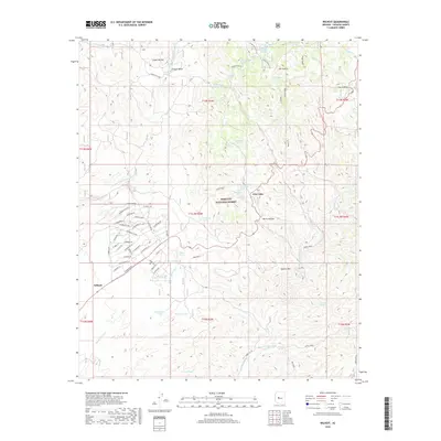 2018 Map of Wilhoit, 2018 Print
