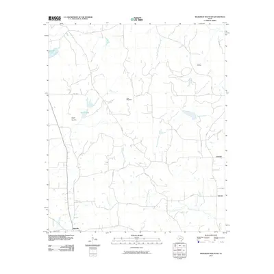 2010 Map of Wilkerson Mountain, 2010 Print