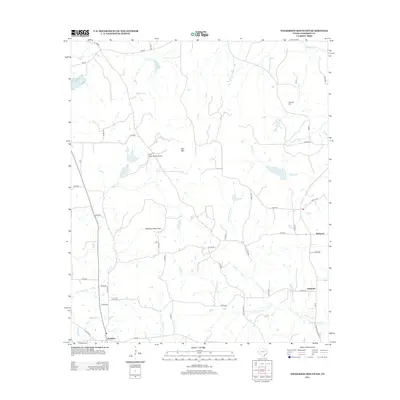 2013 Map of Wilkerson Mountain, 2013 Print