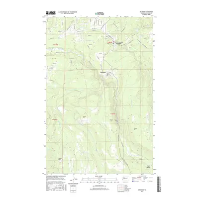 2017 Map of Wilkeson, 2017 Print