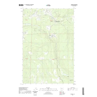 2020 Map of Wilkeson, 2020 Print