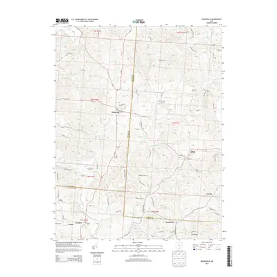 2013 Map of Wilkesville, 2013 Print