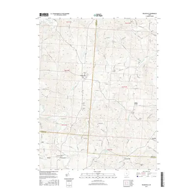 2016 Map of Wilkesville, 2016 Print