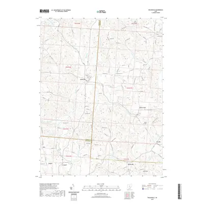 2019 Map of Wilkesville, 2019 Print