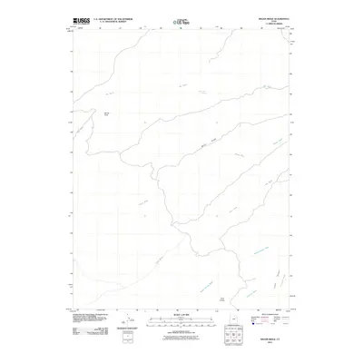 2011 Map of Wilkin Ridge, 2011 Print