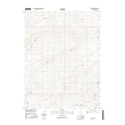 2017 Map of Wilkin Ridge, 2017 Print