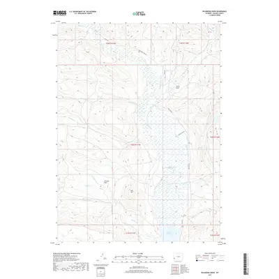 2017 Map of Wilkinson Creek, 2017 Print