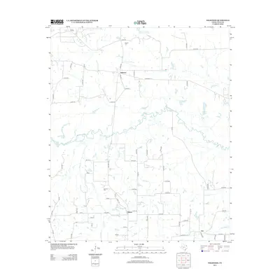 2013 Map of Wilkinson, 2013 Print