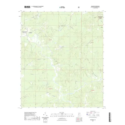 2021 Map of Wilkinson, 2021 Print