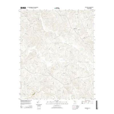 2014 Map of Wilkinsville, 2014 Print