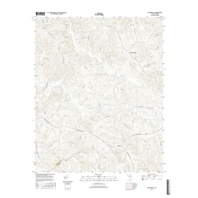 2017 Map of Wilkinsville, 2017 Print