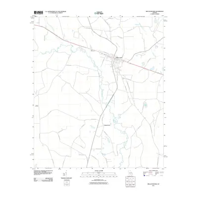 2011 Map of Willacoochee, 2011 Print