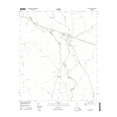 2014 Map of Willacoochee, 2014 Print