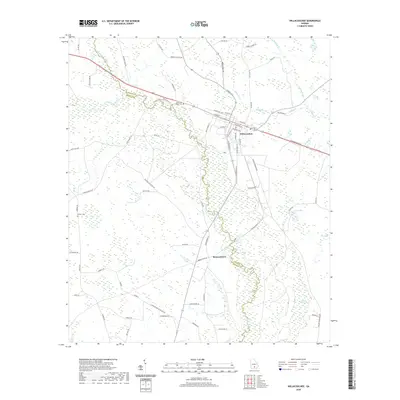 2020 Map of Willacoochee, 2020 Print