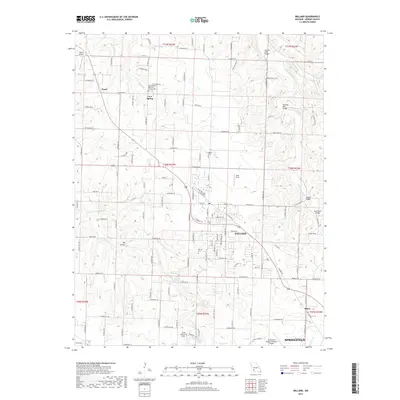 2017 Map of Willard, 2017 Print