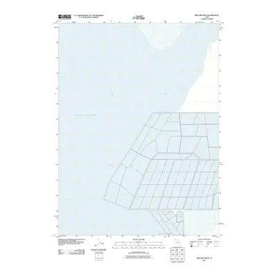 2011 Map of Willard Spur, 2011 Print
