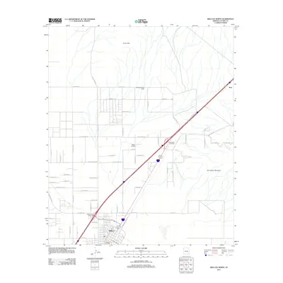 2011 Map of Willcox North, 2011 Print