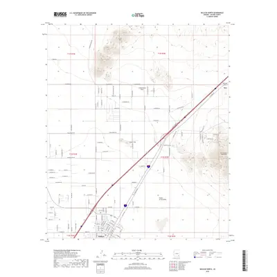 2018 Map of Willcox North, 2018 Print