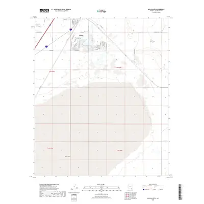 2018 Map of Willcox South, 2018 Print