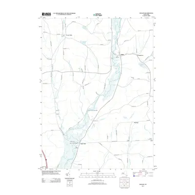 2013 Map of Willet, 2013 Print