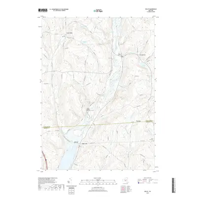2019 Map of Willet, 2019 Print