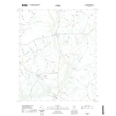 2020 Map of Williams, 2020 Print