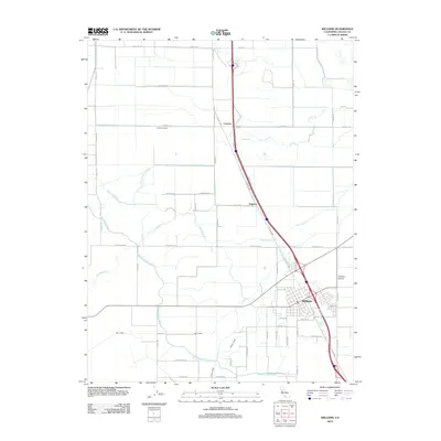 2012 Map of Williams, 2012 Print