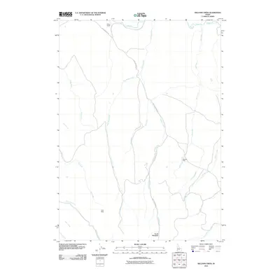 2010 Map of Williams Creek, 2010 Print