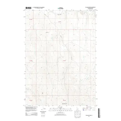 2013 Map of Williams Creek, 2013 Print
